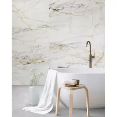 Панели для отделки стен 2800*1230*4 (40 шт.) (Rocko Tiles SPC) Марбел голд R154 за м2