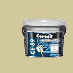 Ceresit CE89 Эпоксидный двухкомпонентный заполнитель швов и клей для плитки 840 жасмин (2.5 кг)