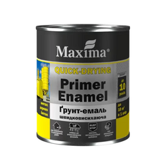 Грунт-эмаль быстросохнущая, графит, ТМ "Maxima" - 0,75 кг