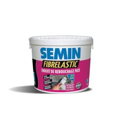 Шпаклівка еластична FIBRELASTIC 5кг SEMIN