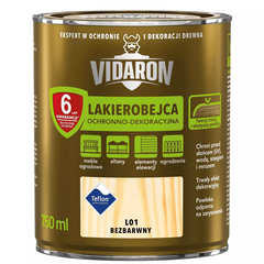 Sniezka VIDARON ЛАКОБЕЙЦ ЗАЩИТНО-ДЕКОРАТИВНЫЙ бесцветный L01 2.5 л