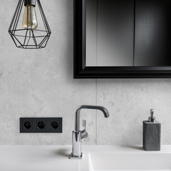 Панелі для оздоблення стін 2800*1230*4 (40 шт.) (Rocko Tiles SPC) Конкрітч R109