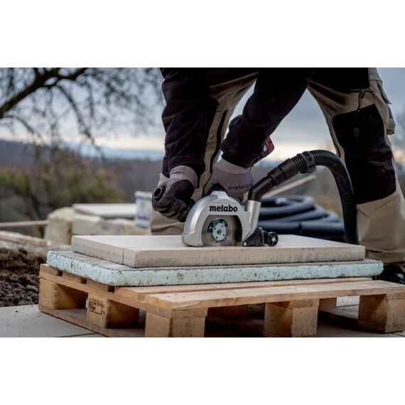 Шліфмашина кутова акум METABO WVB 18 LTX BL 15-125 Quick, 18V, картон, регулювання, гальмо, зображення 2