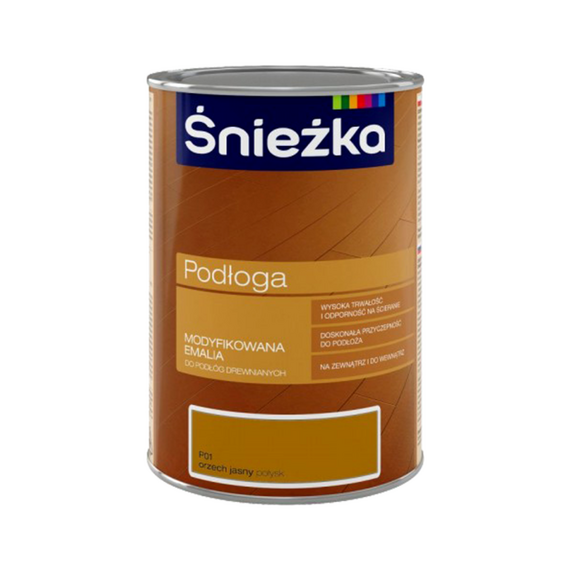 Модифікована емаль Podloga P01 світлий горіх глян. 1 л