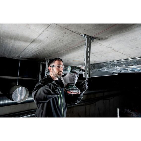 Акумуляторний ударний гайковерт SSW 18 LTX 300 BL 18V 2x4Ah LiHD; Зарядний пристрій ASC 55; metaBOX, зображення 3