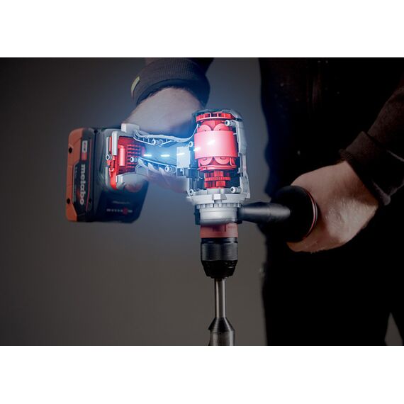 Акумуляторний дриль-шуруповерт BS 18 LTX BL I 18V 2x5.2Ah LiPOWER; Зарядний пристрій ASC 55; metaBOX, зображення 2