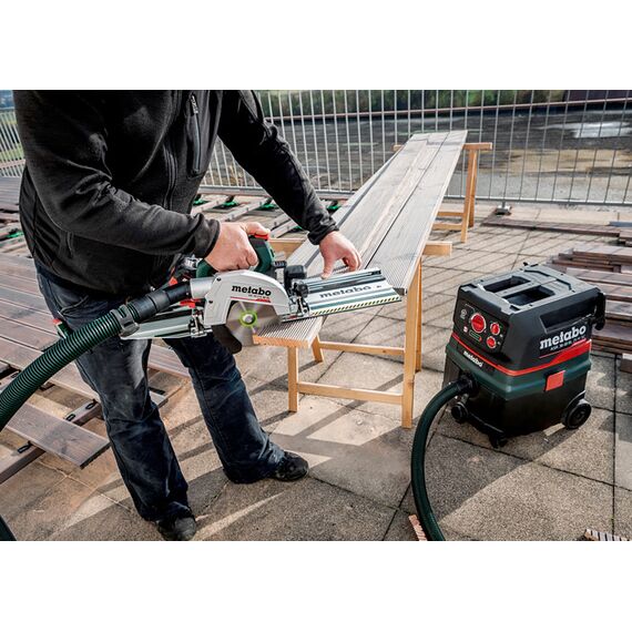 Акумуляторна ручна дискова пила KS 18 LTX 66 BL 18V 2x8Ah LiHD; Зарядний пристрій ASC 145; metaBOX 3, зображення 2