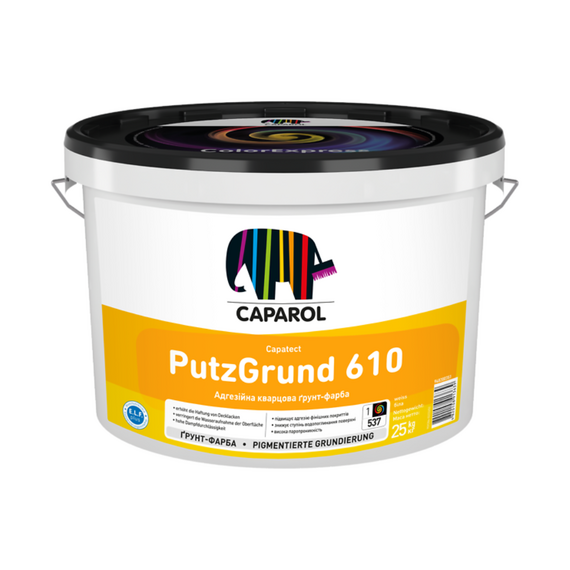 Грунт-фарба універсальна акрилова Caparol "Capatect Putzgrund 610", Біла, 25 кг.
