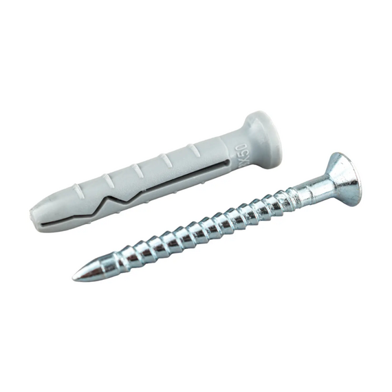Дюбель з шурупом 8/50 потай (100шт)