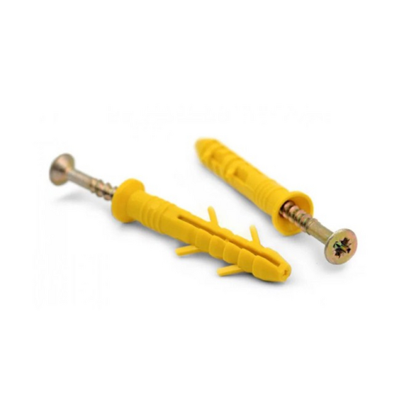 Дюбель з шурупом 8/80 потай (100шт)