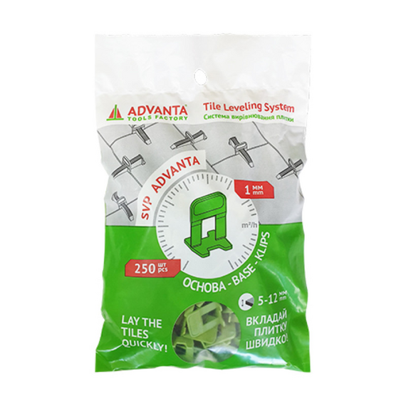 Основа для СВП 1мм Advanta (250шт/пач)