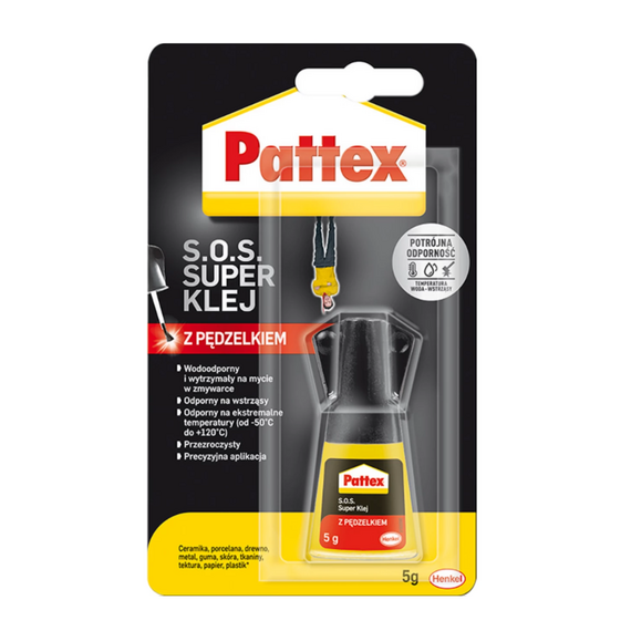 Pattex Супер клей гель з пензликом (бл) 5г