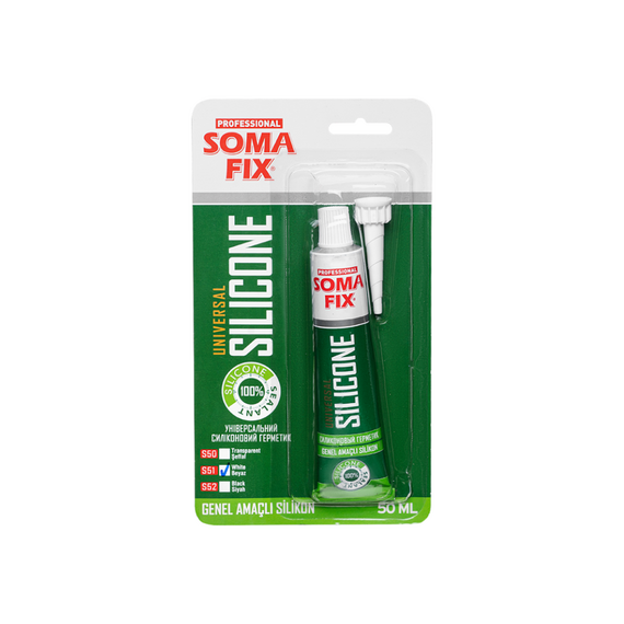 S51 Силікон SOMA FIX універсальний(білий, 50 мл)