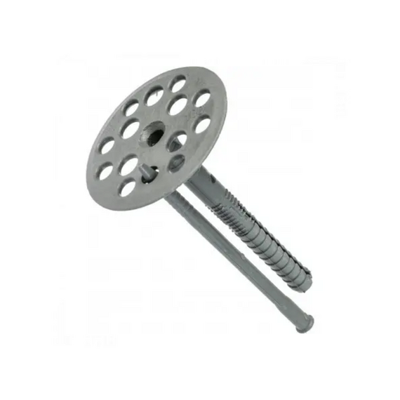 10*90 Дюбель для кріплення ізоляції з пластиковим стержнем (2 гат.)