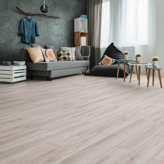 Ламінат Дуб Лонгбоу Eurohome ( Д.1285,Ш 192, Т 8,0) 2,22 м2, 9 шт, K418, зображення 2