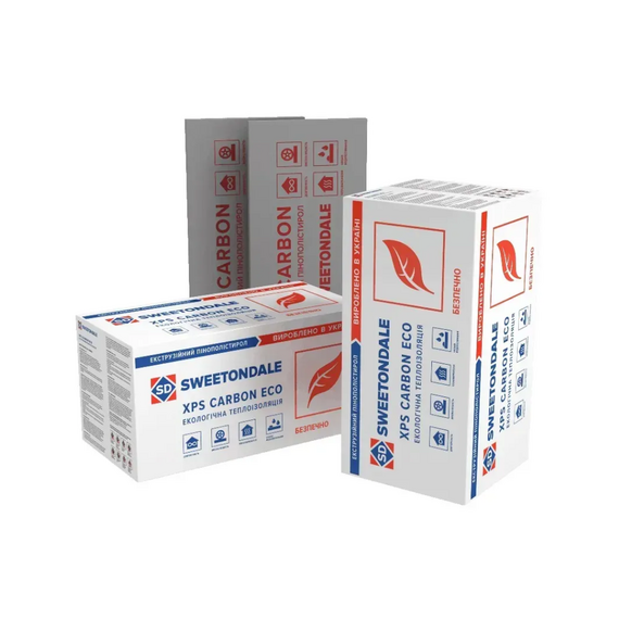 CARBOLEX ECO Плити пінополістерольні екструзійні 1180х580х100-L (0,6844 м2/0.06844/м3 шт, 4 шт/уп)