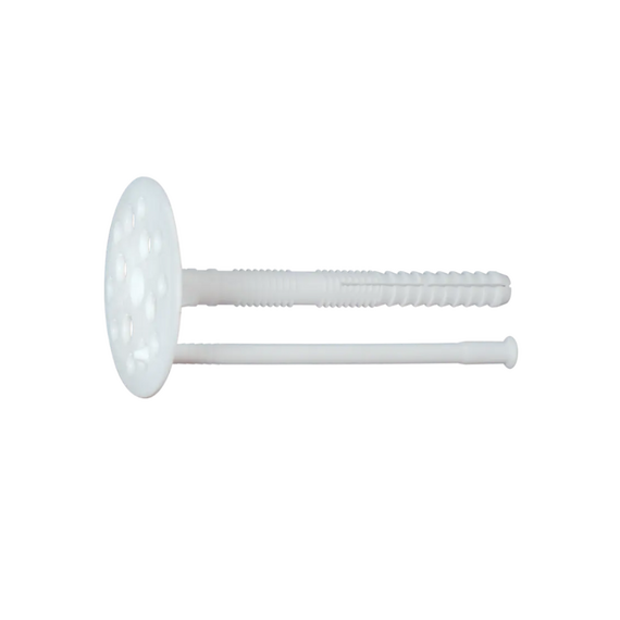 10*100 Дюбель для кріплення ізоляції з пластиковим стержнем (100шт/уп.) (2 гат.)
