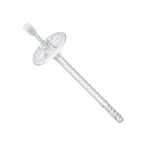 10*260 Дюбель для крепления изоляции с металлическим стержнем и термоголовой, длинная база 1 сорт