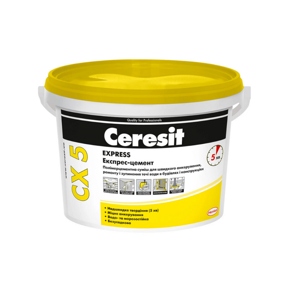 Цементна суміш для анкерування Ceresit CX 5 (2кг)