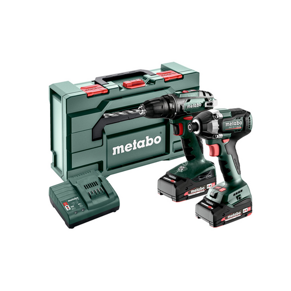 Акумуляторний інструмент в комплекті Combo Set 2.8.1 18V 18V; metaBOX 145 L; BS 18 + SSD 18 LT 200 B