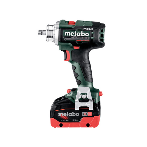 Акумуляторний дриль-шуруповерт BS 18 LTX-3 BL Q I Metal 18V 2x5.5Ah LiHD; Зарядний пристрій ASC 145;, зображення 2