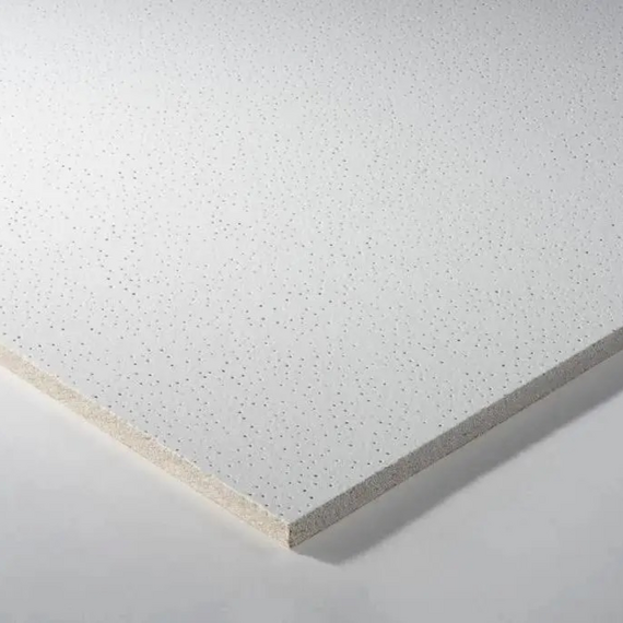 Плита підвісної стелі Atlantica 595*595*12 мм вологостійкість 65% (0,6*0,6м) (12шт/уп., 672шт/під.)