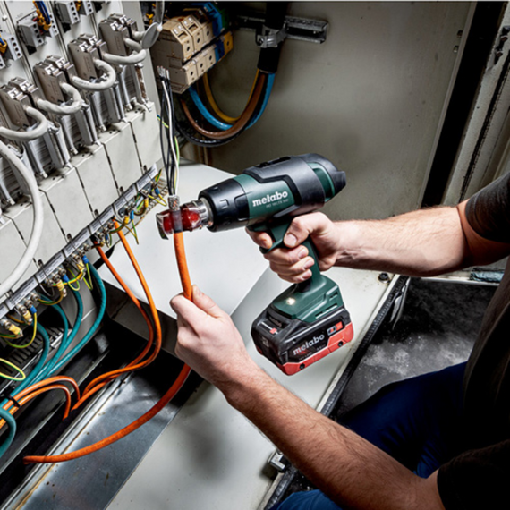 Аккумуляторный фен технический HG 18 LTX 500 18V; Картонная коробка, изображение 2