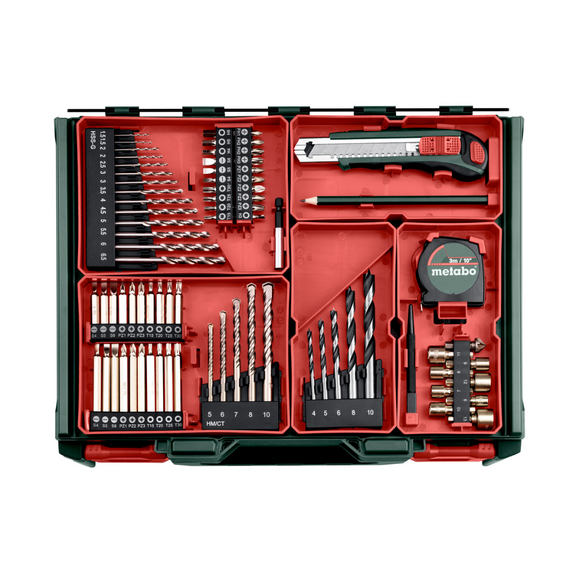 Акумуляторний ударний дриль SB 18 L Set 18V 2x2Ah LiPOWER; Зарядний пристрій SC 36; Пластиковий кофр, зображення 5