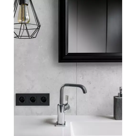 Панели для отделки стен 2800*1230*4 (40 шт.) (Rocko Tiles SPC) Конкритч R109 за м2, изображение 3