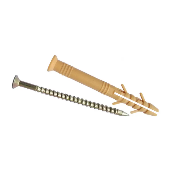 Дюбель з шурупом 8/60 потай (100)
